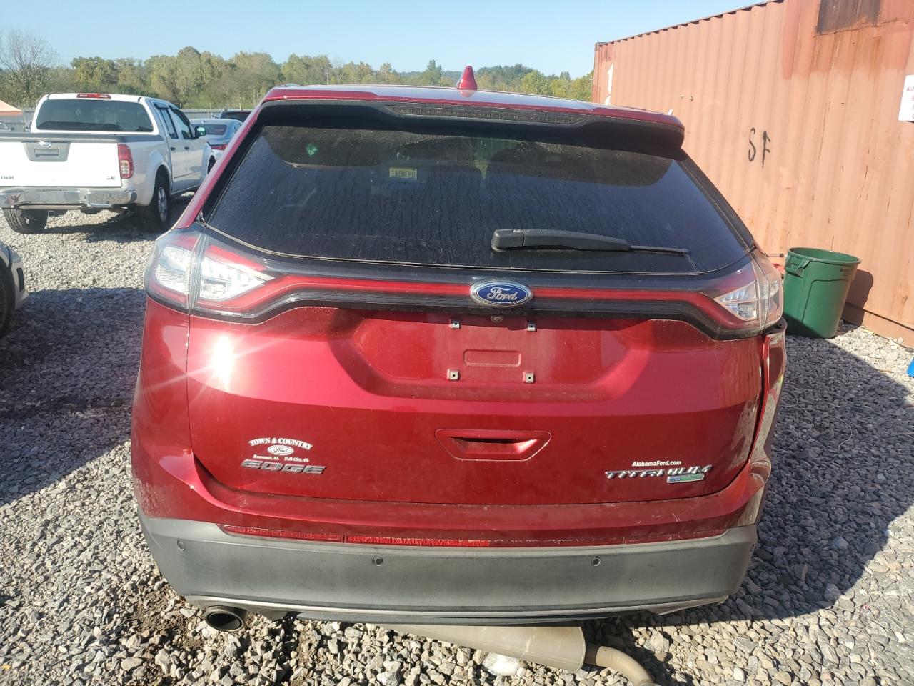 2017 Ford Edge Titanium VIN: 2FMPK3K94HBC01170 Lot: 85866015