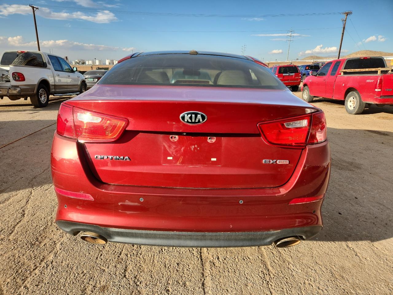 2014 Kia Optima Ex VIN: 5XXGN4A72EG340128 Lot: 85598145