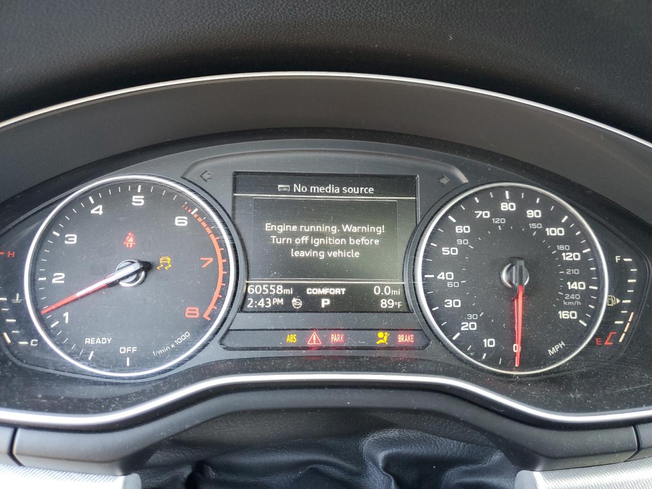 2017 Audi A4 Premium VIN: WAUGNAF44HN005634 Lot: 82213345