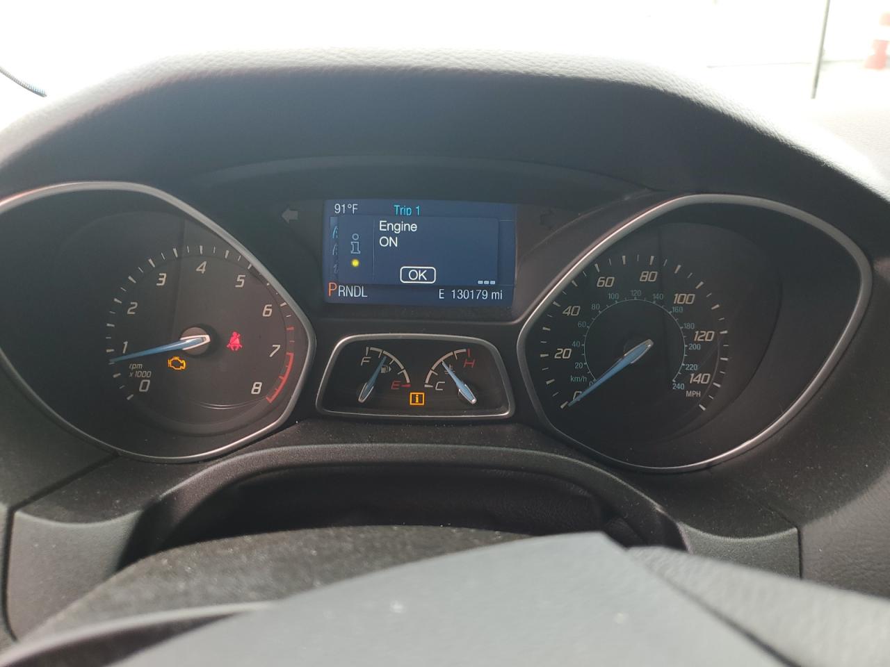 2014 Ford Focus Se VIN: 1FADP3F22EL298795 Lot: 85133125