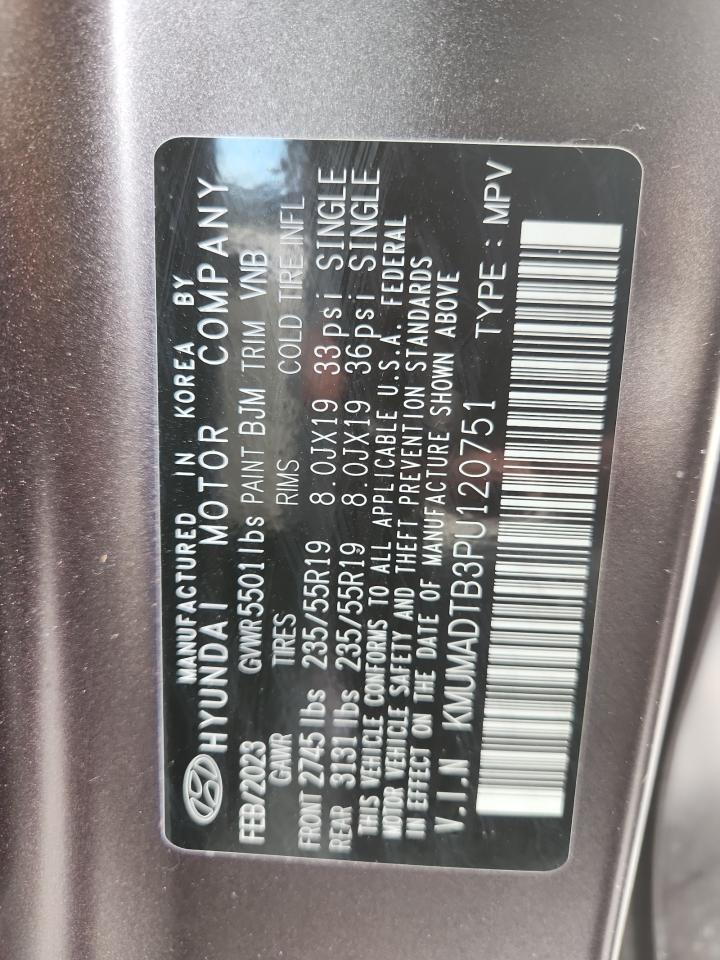 2023 Genesis Gv70 Base VIN: KMUMADTB3PU120751 Lot: 85318315