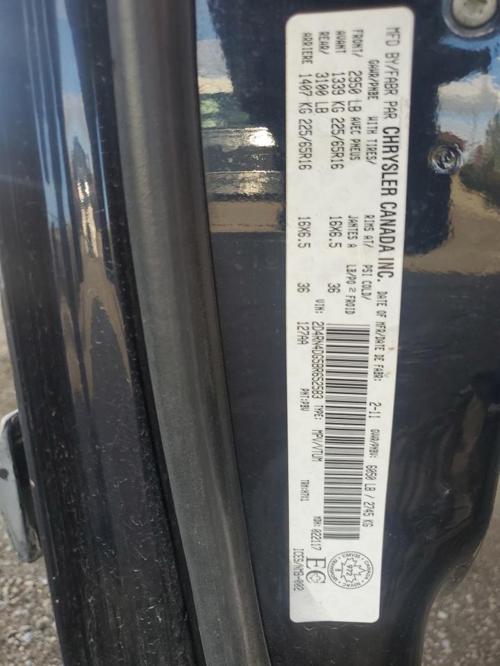 2011 Dodge Grand Caravan Express VIN: 2D4RN4DG5BR652583 Lot: 83788155