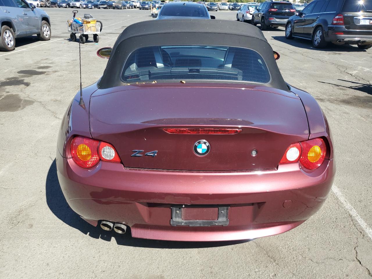 2003 BMW Z4 3.0 VIN: 4USBT53413LU05373 Lot: 85647275