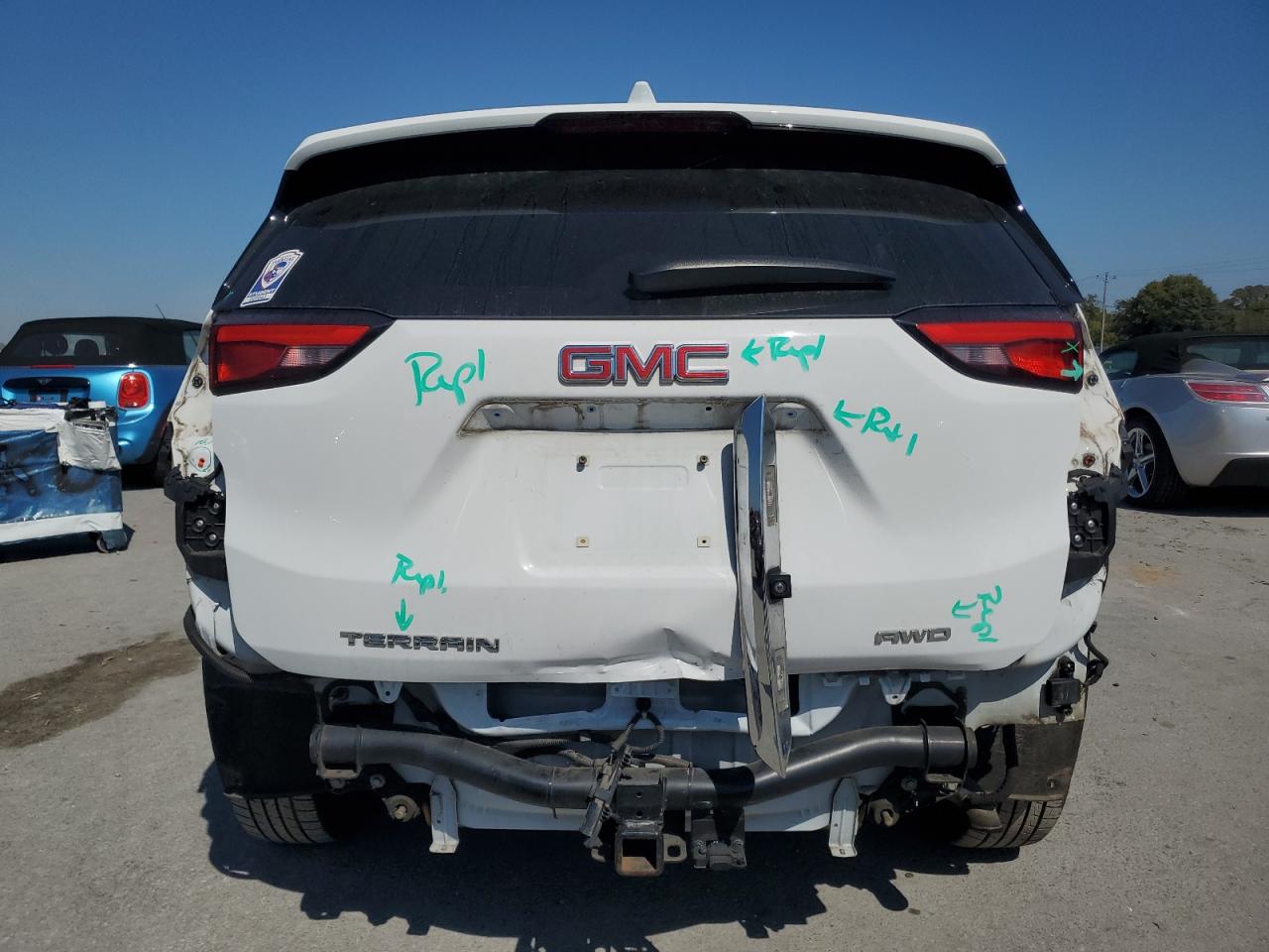 2019 GMC Terrain Sle VIN: 3GKALTEV7KL307323 Lot: 81941335