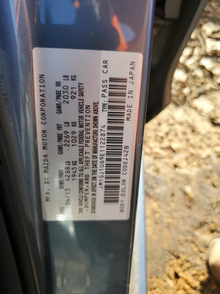 2014 Mazda 6 Sport VIN: JM1GJ1U69E1122874 Lot: 80435395