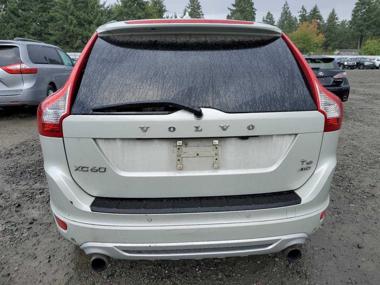 YV4902DZ9D2414137 VOLVO XC60 2013 SILVER Photo 6