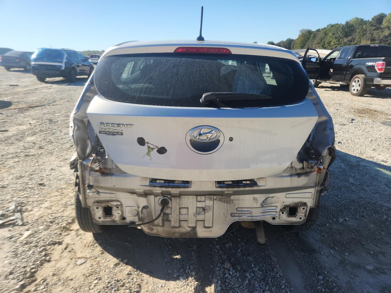 2017 Hyundai Accent Se VIN: KMHCT5AE1HU347445 Lot: 86149025