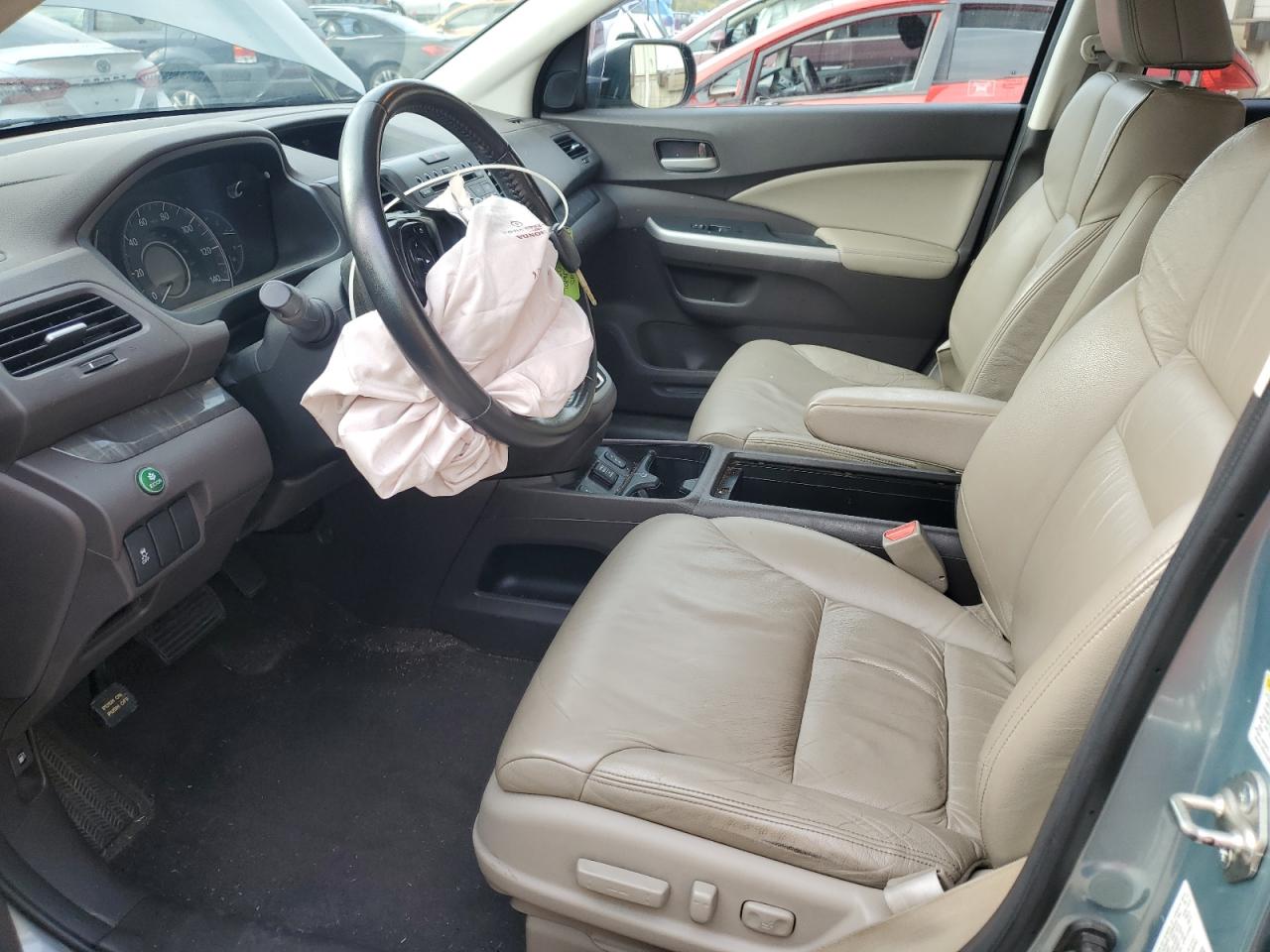 2012 Honda Cr-V Exl VIN: 2HKRM4H7XCH608376 Lot: 82455495