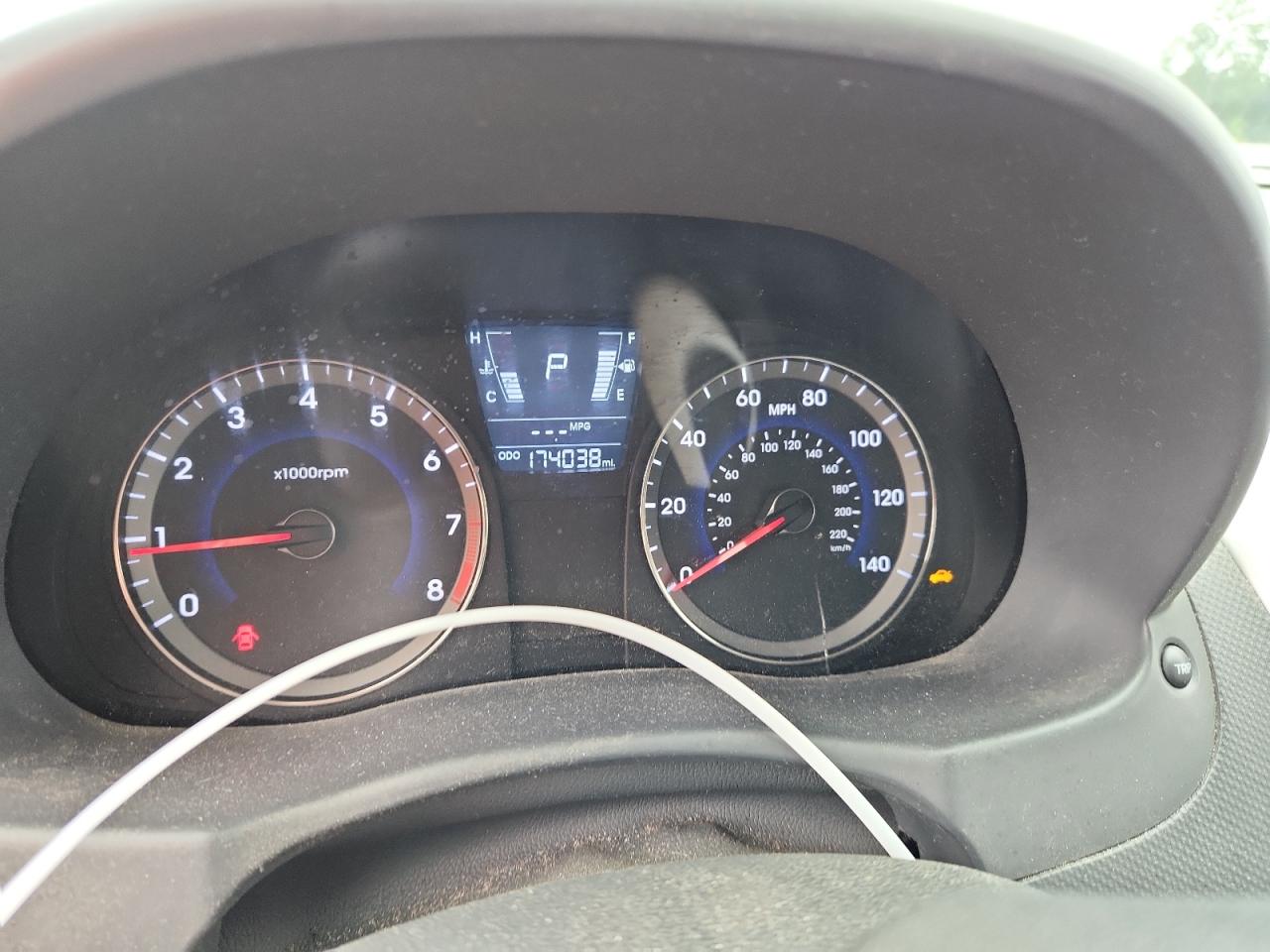 2013 Hyundai Accent Gls VIN: KMHCT4AE2DU363612 Lot: 86313005