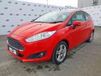 2013 FORD FIESTA ZETEC 1.25 82 ZETEC 3DR for sale at Copart WHITBURN