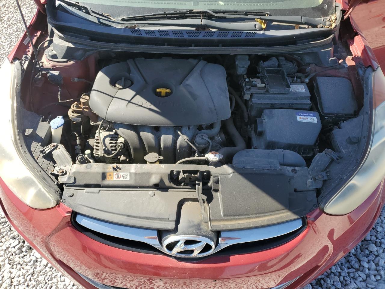 2012 Hyundai Elantra Gls VIN: KMHDH4AE6CU328088 Lot: 84915905