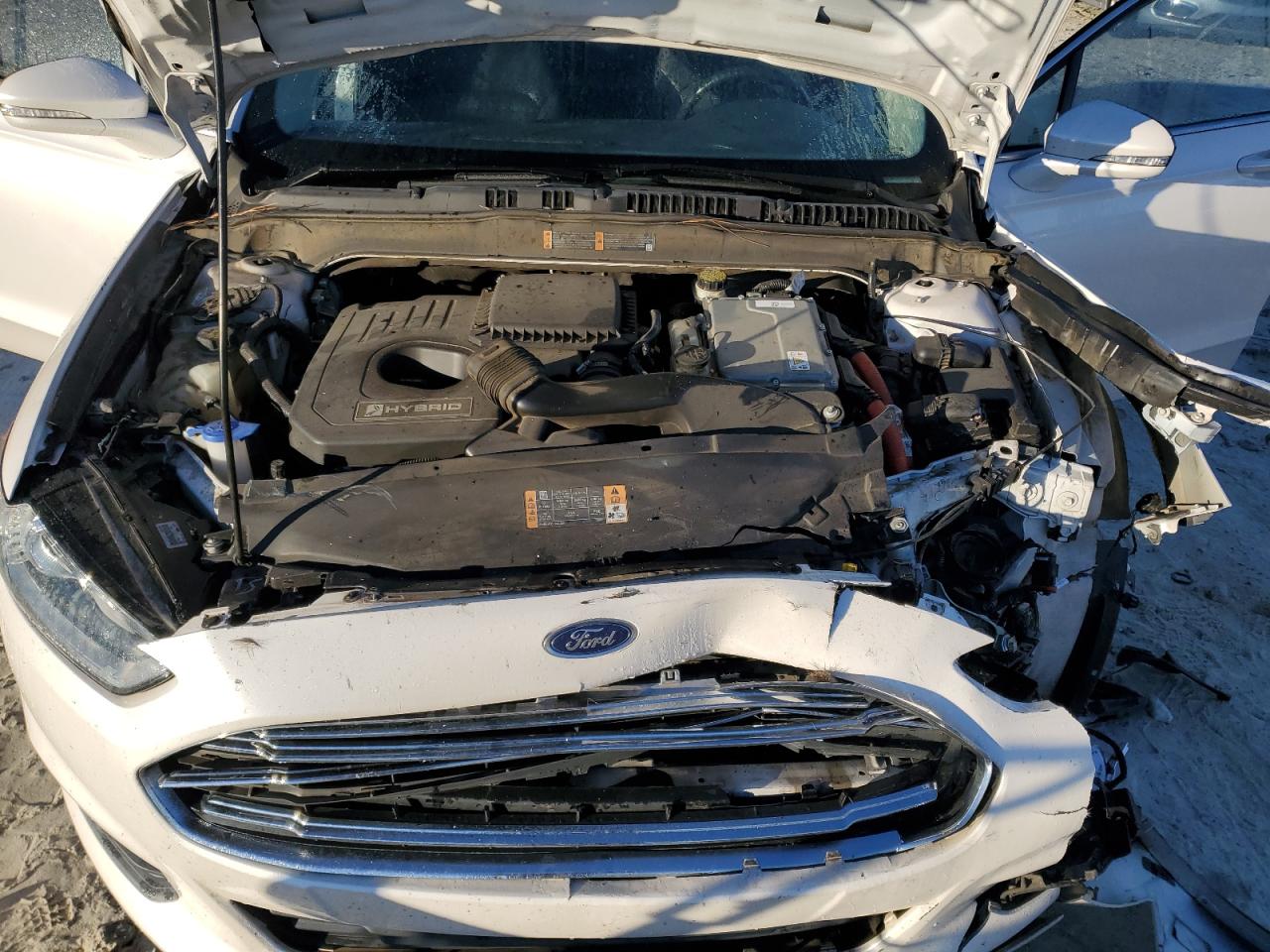 2014 Ford Fusion Se Hybrid VIN: 3FA6P0LU6ER224195 Lot: 82701935