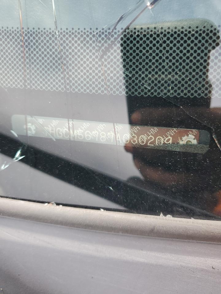 2007 Honda Accord Ex VIN: 1HGCM56787A030209 Lot: 81995655