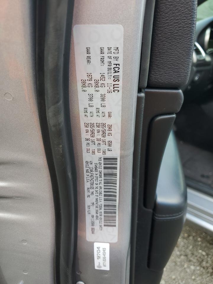 2017 Jeep Grand Cherokee Laredo VIN: 1C4RJFAG7HC720165 Lot: 85197095