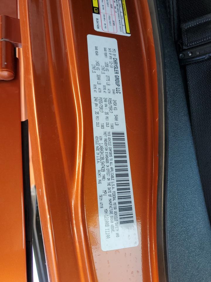 2011 Jeep Wrangler Unlimited Sport VIN: 1J4BA3H13BL547439 Lot: 84621725