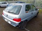 2002 PEUGEOT 106 1.1 INDEPENDENCE 3DR for sale at Copart SANDTOFT