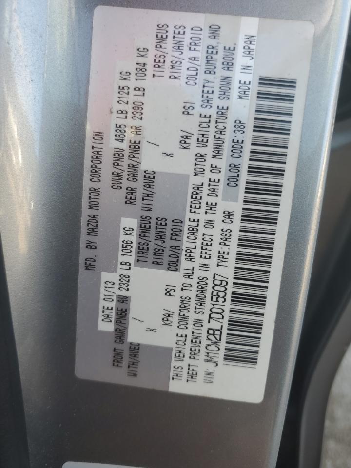 2013 Mazda 5 VIN: JM1CW2BL7D0155097 Lot: 82432075