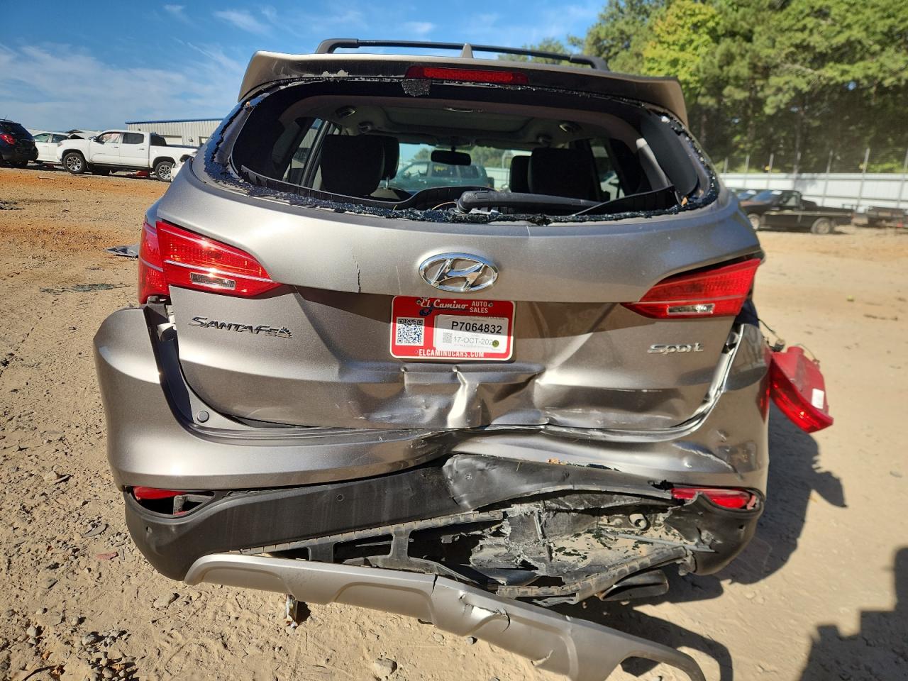 2014 Hyundai Santa Fe VIN: 5XYZU3LB3EG184054 Lot: 81757075