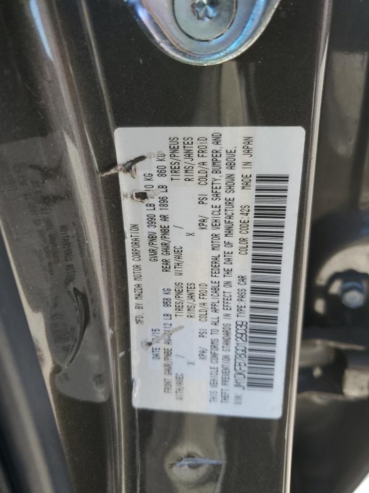 2016 Mazda Cx-3 Sport VIN: JM1DKFB78G0129039 Lot: 82714925