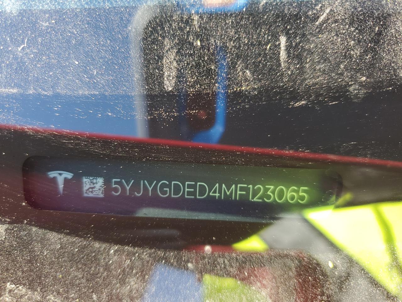 2021 Tesla Model Y VIN: 5YJYGDED4MF123065 Lot: 82658375