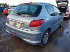2007 PEUGEOT 206 1.4 LOOK 3DR for sale at Copart WOLVERHAMPTON