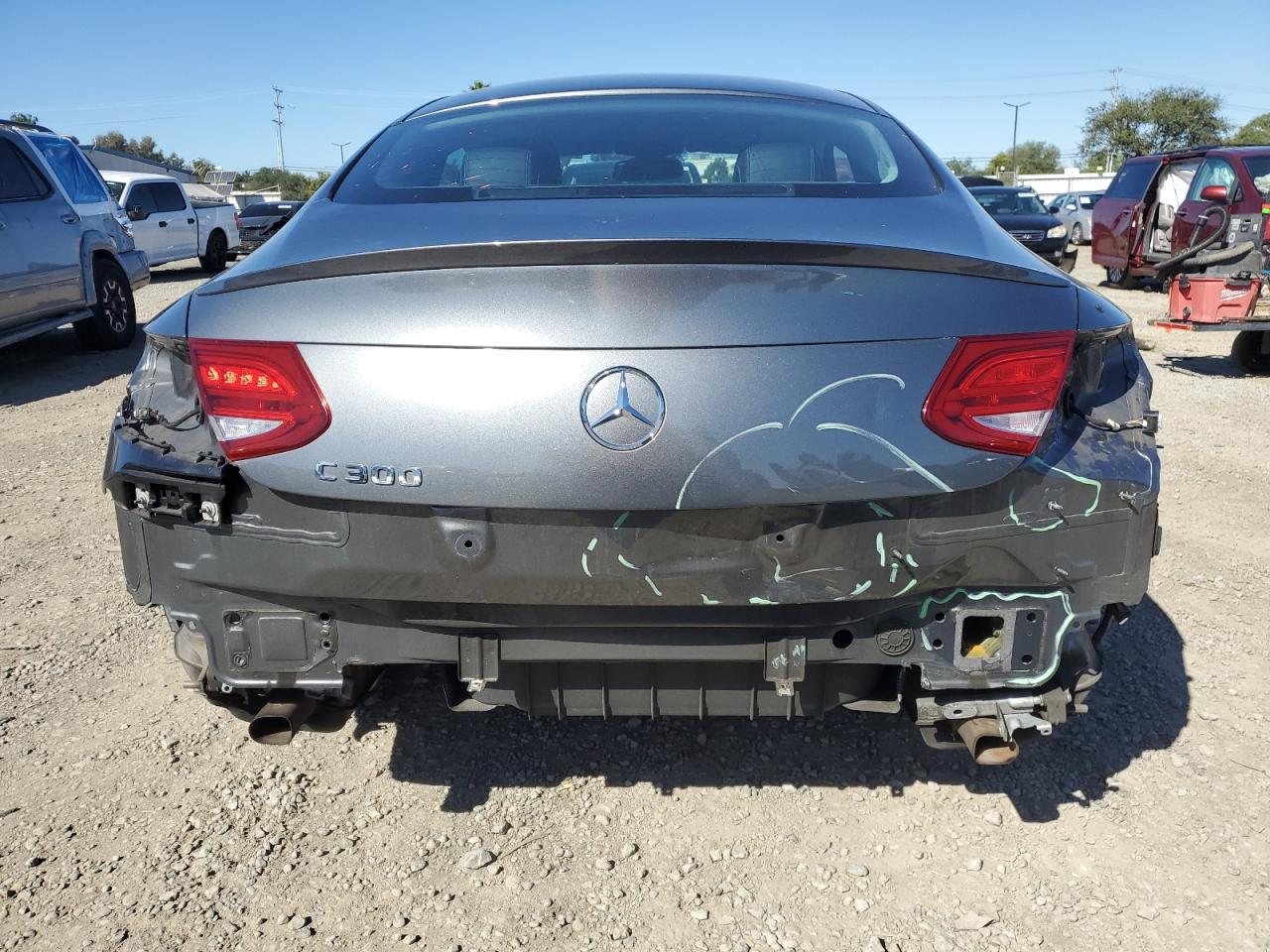 2017 Mercedes-Benz C 300 VIN: WDDWJ4JB7HF407536 Lot: 87118495