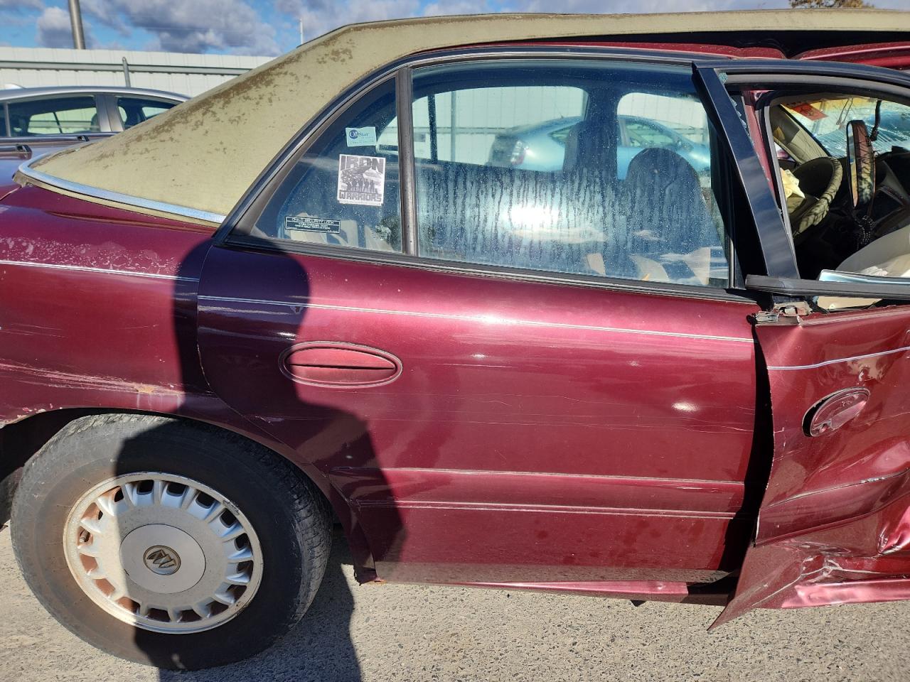 2001 Buick Century Custom VIN: 2G4WS52J011210820 Lot: 90441685