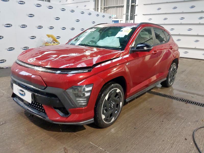 2025 HYUNDAI KONA 160KW N LINE S 65KWH 5DR AUTO for sale at Copart EAST KILBRIDE