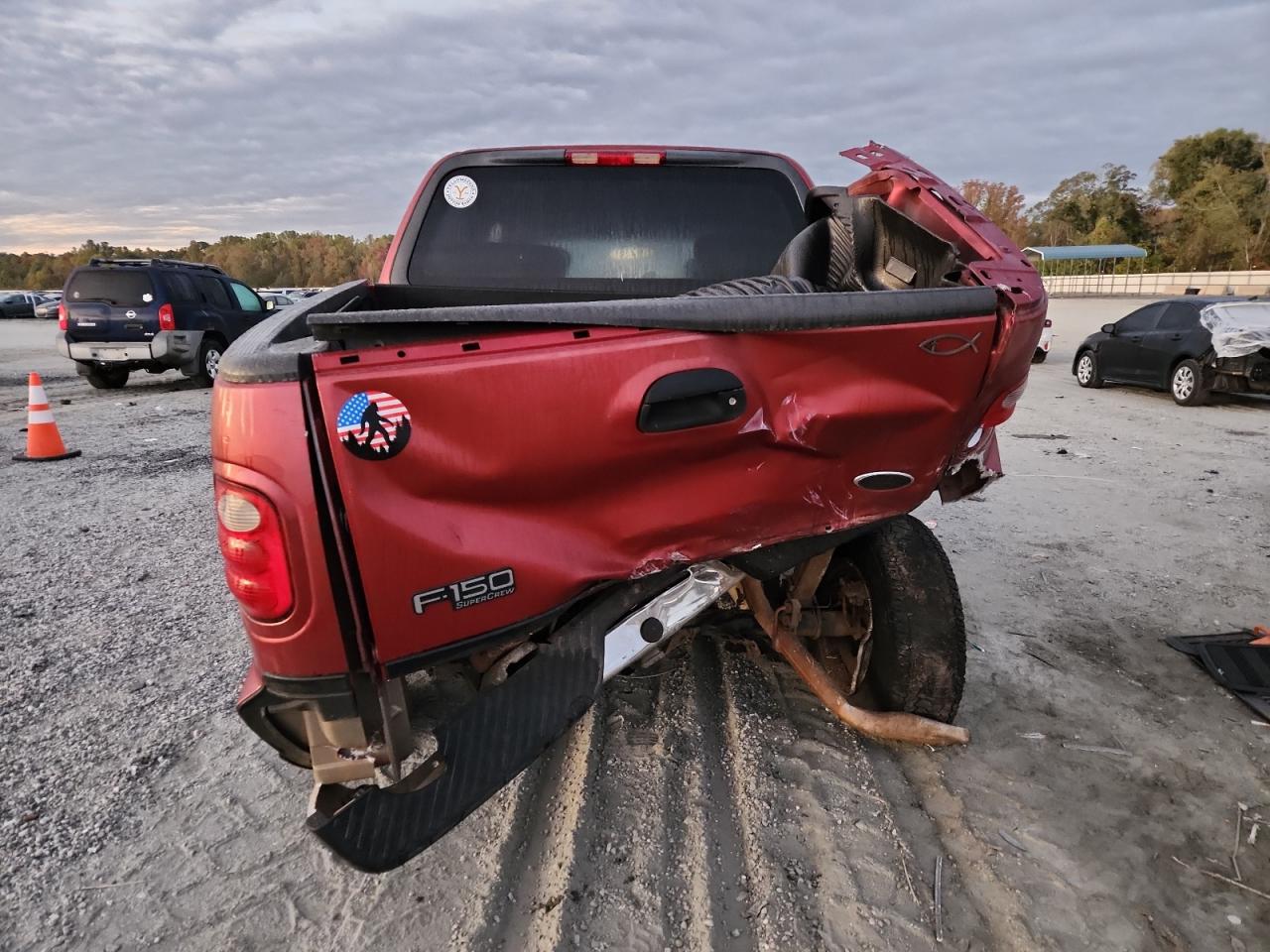 2002 Ford F150 Supercrew VIN: 1FTRW076X2KB56294 Lot: 87041995