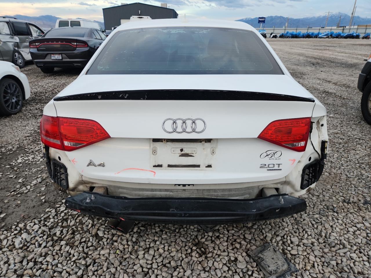 2011 Audi A4 Premium Plus VIN: WAUFFAFL1BN025721 Lot: 85941435