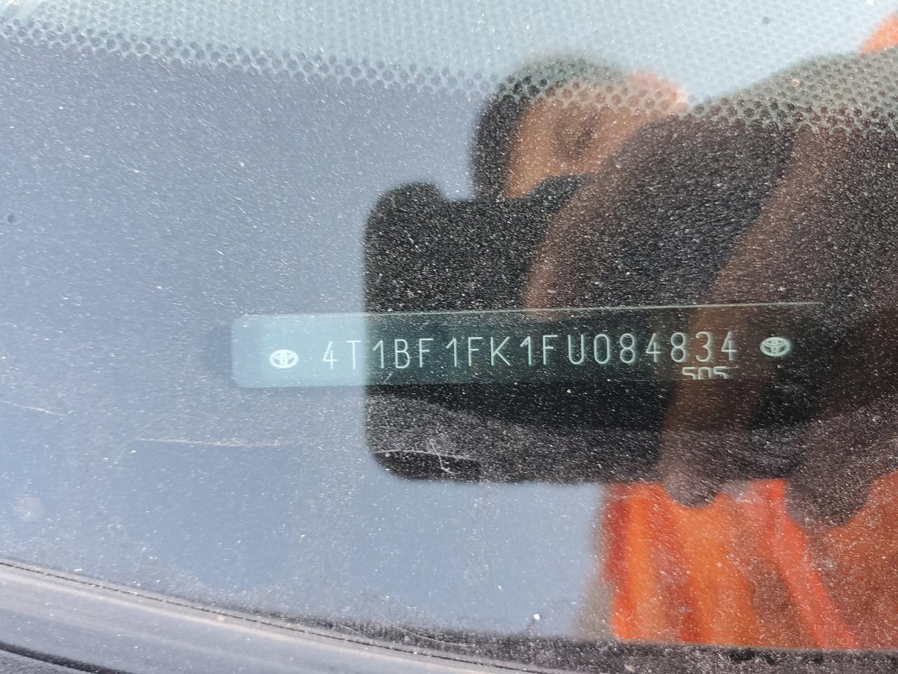 2015 Toyota Camry Le VIN: 4T1BF1FK1FU084834 Lot: 85008685