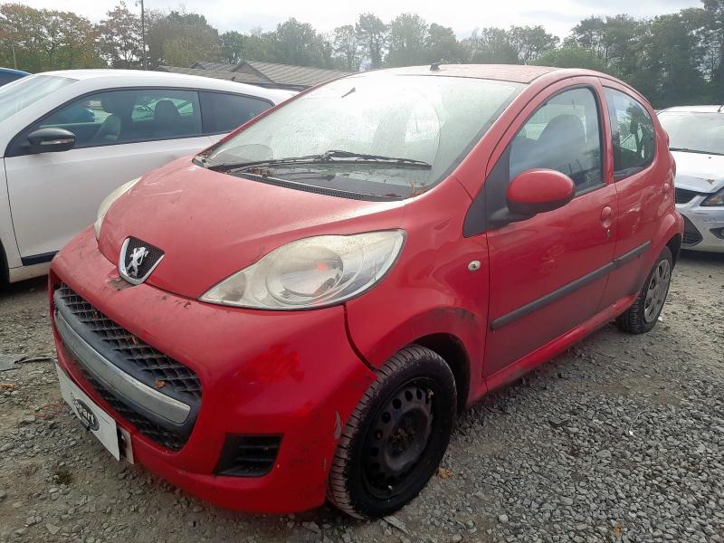 2011 PEUGEOT 107 1.0 URBAN 5DR for sale at Copart WOLVERHAMPTON