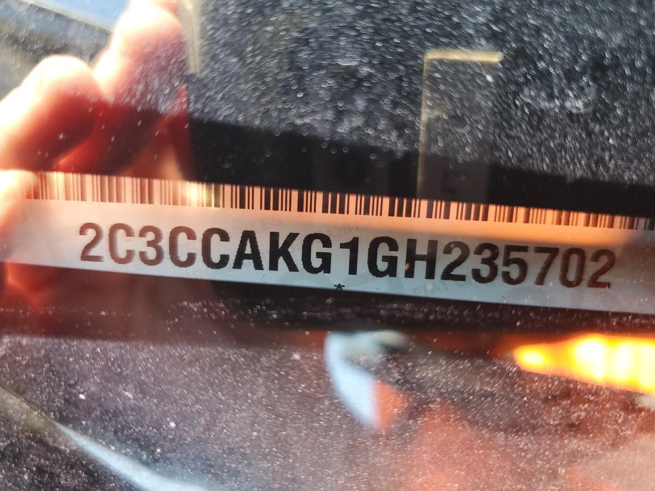 2016 Chrysler 300C VIN: 2C3CCAKG1GH235702 Lot: 89483355