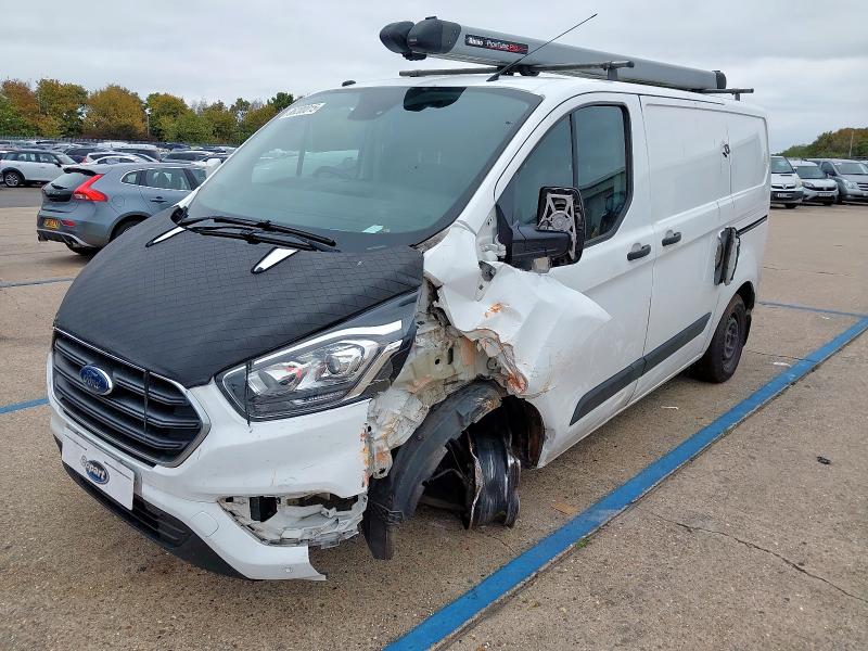 2019 FORD TRANSIT CUSTOM 2.0 ECOBLUE 130PS LOW ROOF TREND VAN for sale at Copart NEWBURY