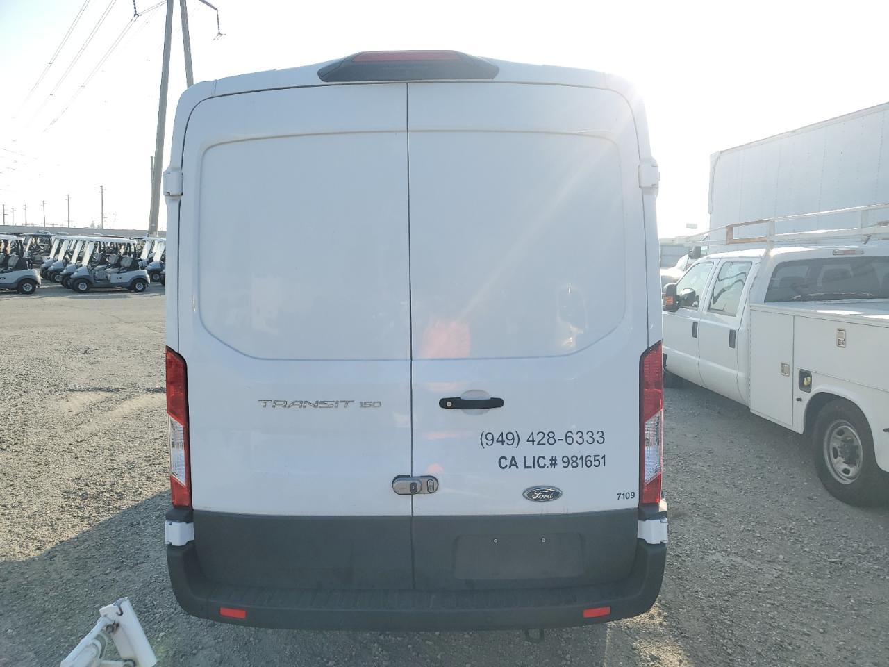 2023 Ford Transit 150 Delivery Van VIN: 1FTYE1C81PKB91762 Lot: 89495555