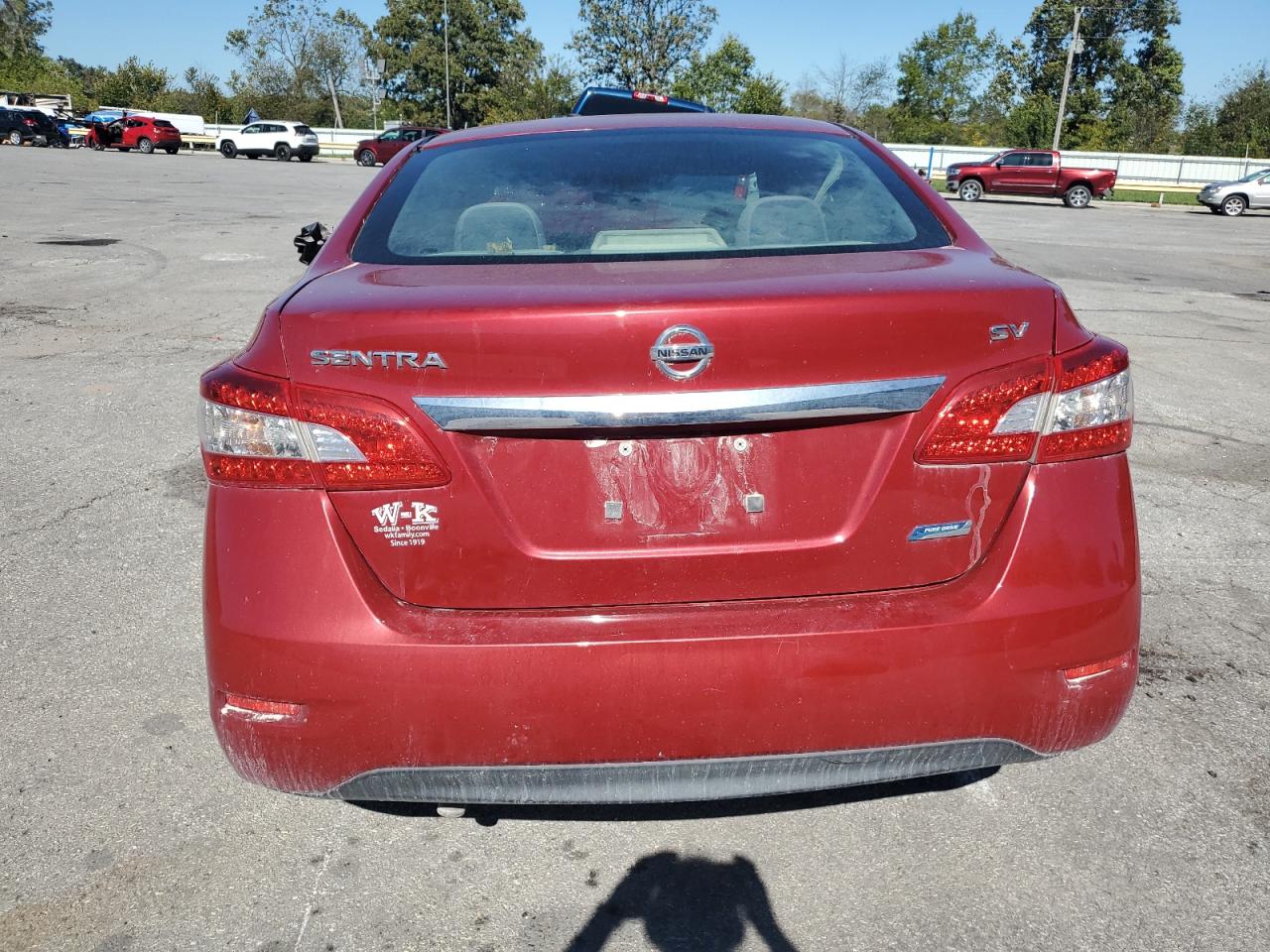 2013 Nissan Sentra S VIN: 3N1AB7AP8DL637376 Lot: 86280415