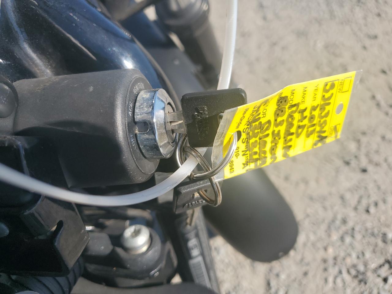 2013 Harley-Davidson Xl883 Iron 883 VIN: 1HD4LE210DC433347 Lot: 89646725