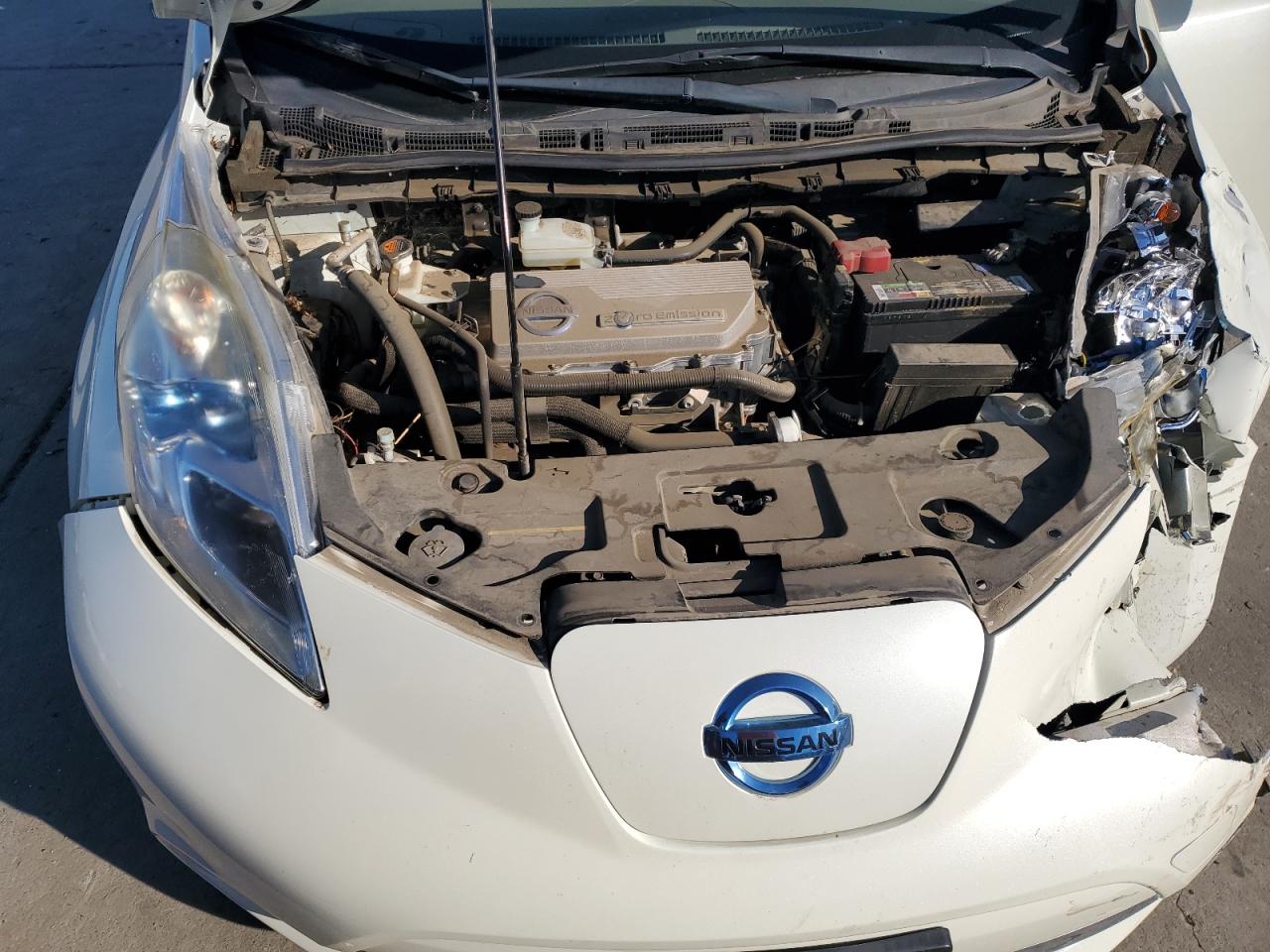 2012 Nissan Leaf Sv VIN: JN1AZ0CP0CT025621 Lot: 85881265
