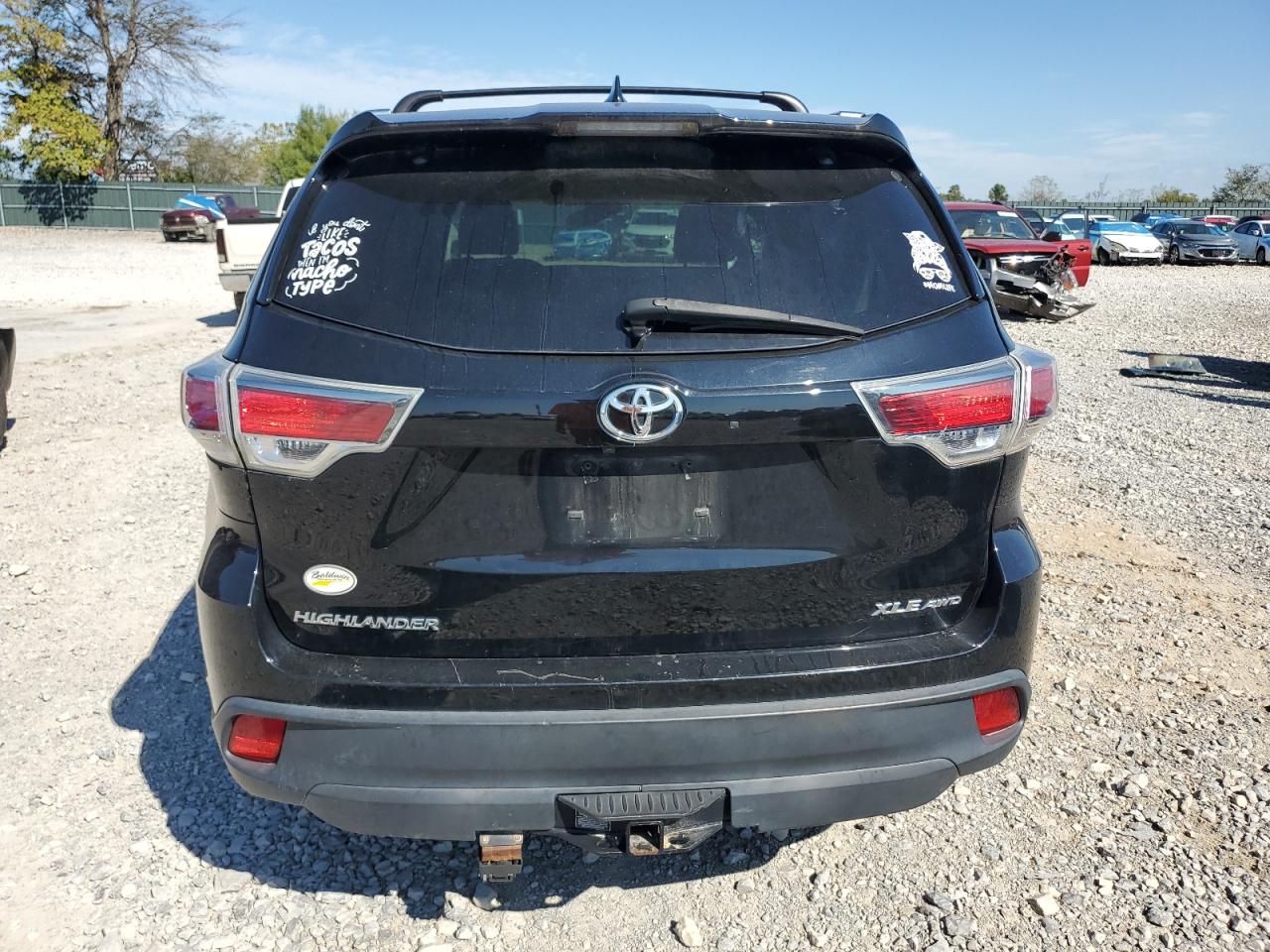2016 Toyota Highlander Xle VIN: 5TDJKRFH3GS500564 Lot: 85080755