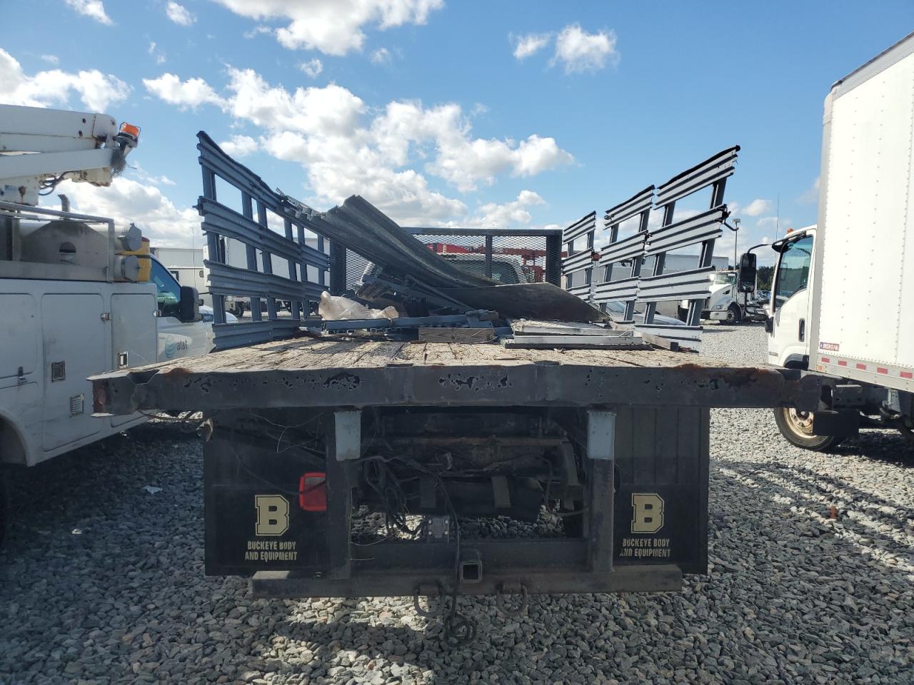 2004 Ford F550 Super Duty Flatbed Truck VIN: 1FDAF56P04ED99680 Lot: 89923765