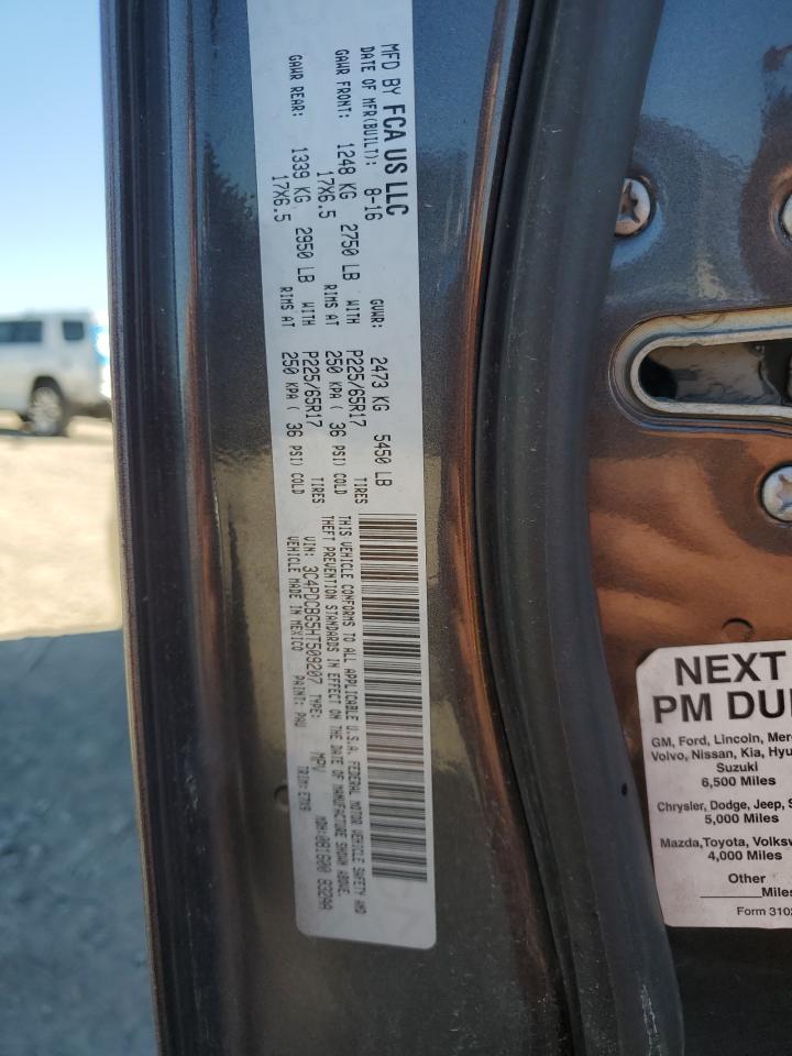 2017 Dodge Journey Sxt VIN: 3C4PDCBG5HT509207 Lot: 86990895