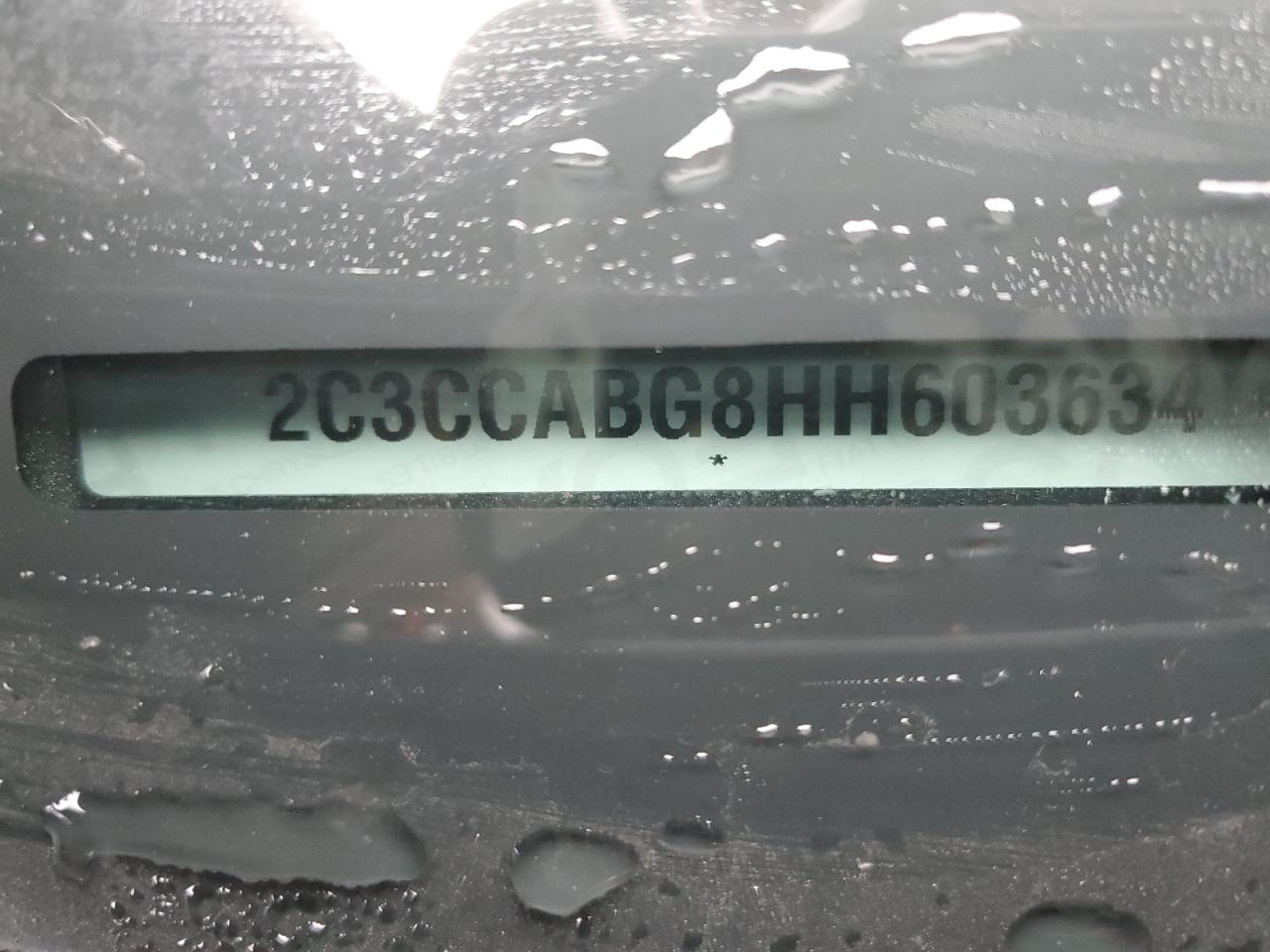 2017 Chrysler 300 S VIN: 2C3CCABG8HH603634 Lot: 90440555