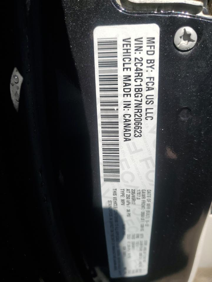 2022 Chrysler Pacifica Touring L VIN: 2C4RC1BG7NR206623 Lot: 89550725