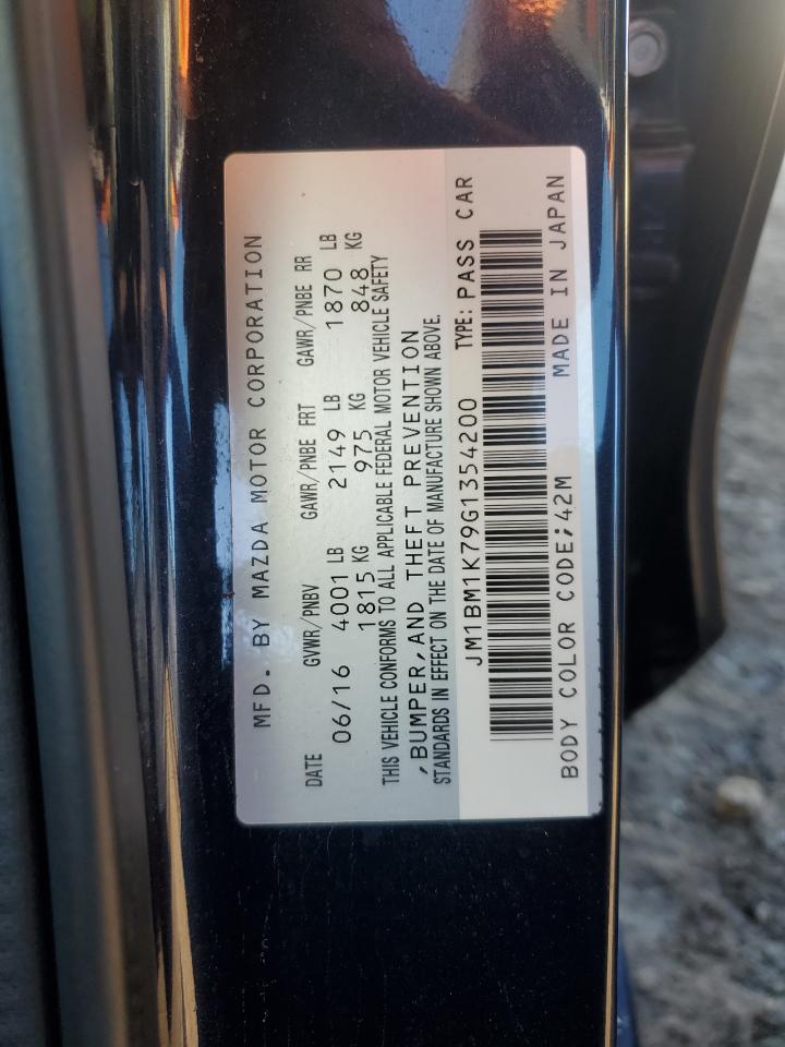 2016 Mazda 3 Sport VIN: JM1BM1K79G1354200 Lot: 82699155