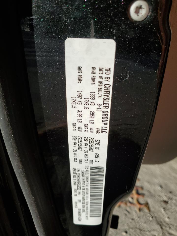2014 Chrysler Town & Country Touring VIN: 2C4RC1BGXER126569 Lot: 86467395