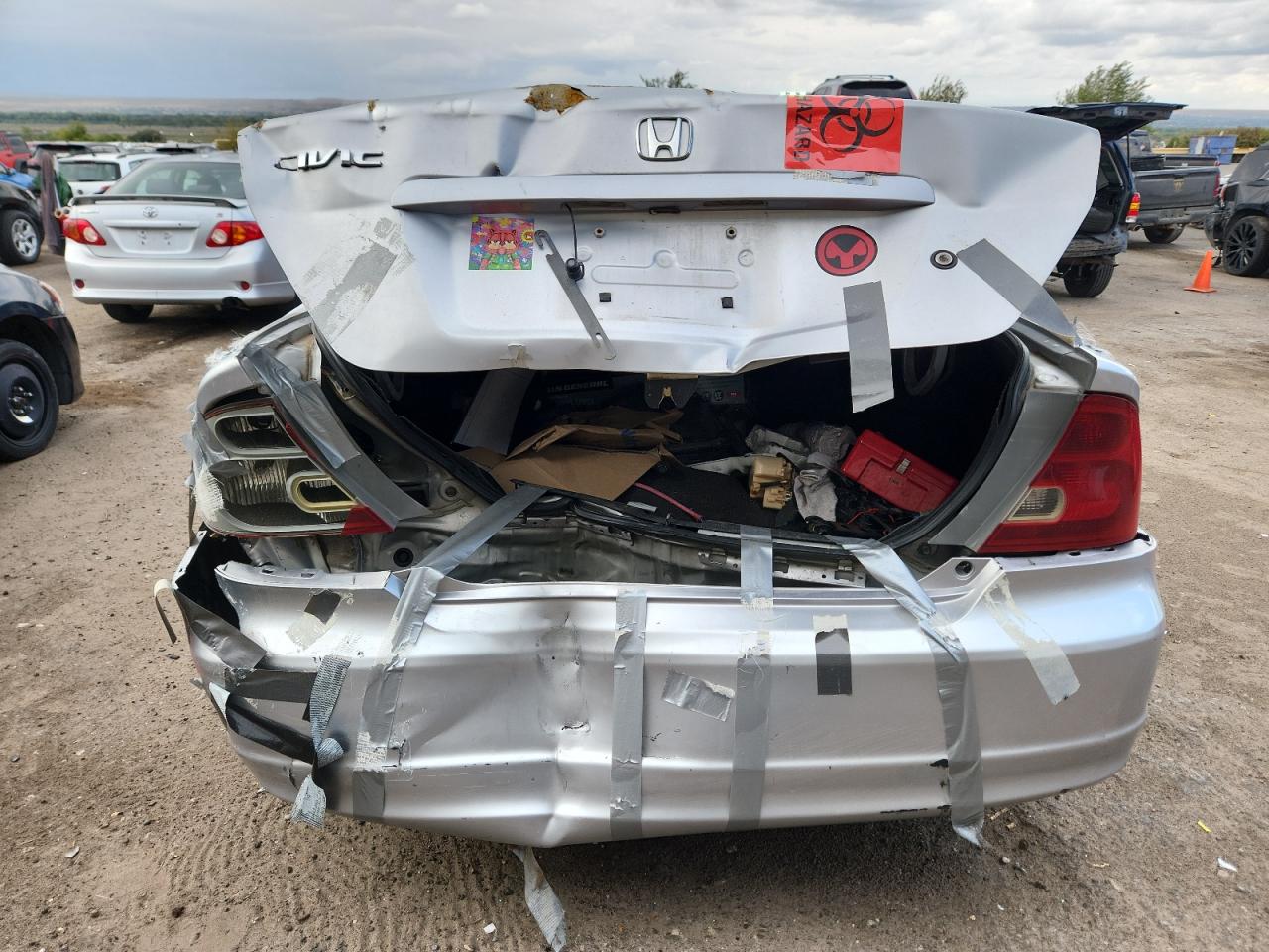 2003 Honda Civic VIN: 1HGEM22503L005296 Lot: 82312335