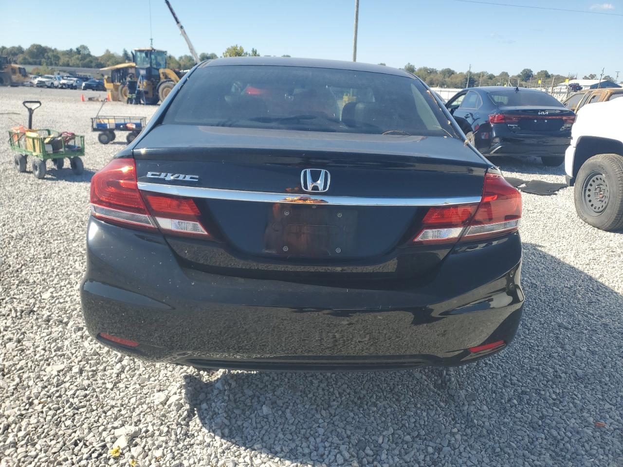 2013 Honda Civic Lx VIN: 19XFB2F58DE100332 Lot: 87190585
