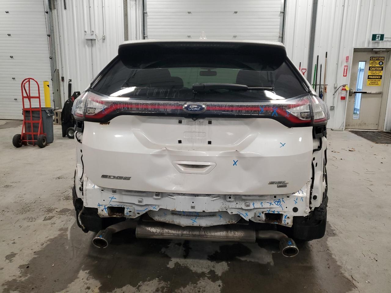 2015 Ford Edge Sel VIN: 2FMTK4J84FBB46083 Lot: 89735705