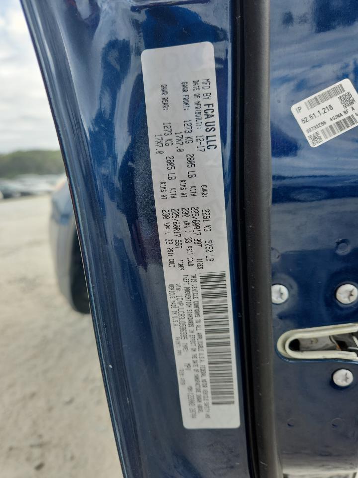 2018 Jeep Cherokee Latitude VIN: 1C4PJLCB3JD596595 Lot: 85505655