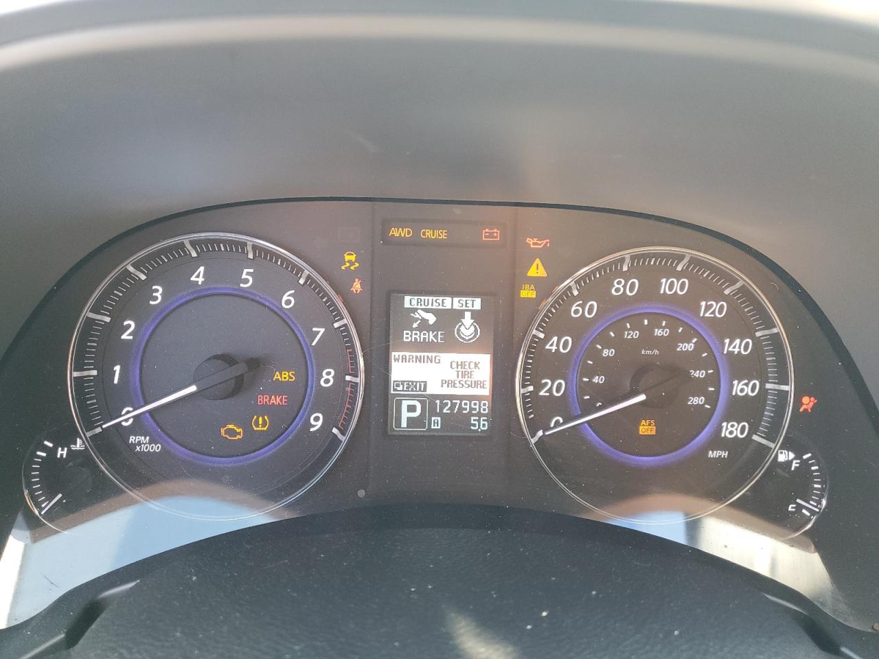2013 Infiniti Fx37 VIN: JN8CS1MW8DM171318 Lot: 87482485